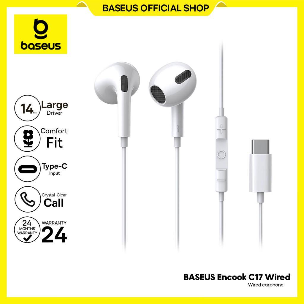 Baseus Headset Kabel Type-C (shopee.co.id/Baseus Official Shop)