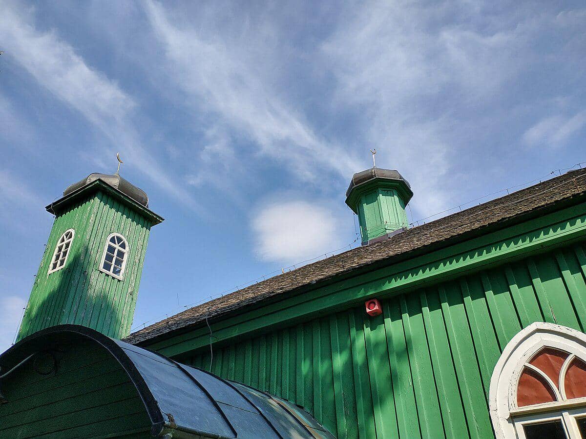 potret menara Masjid Kruszyniany