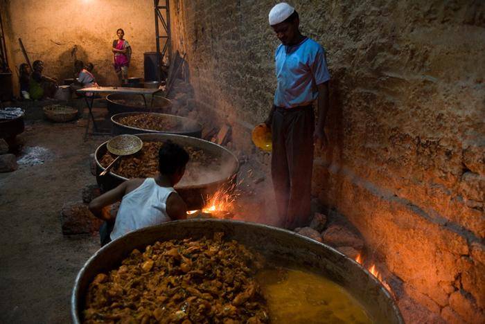 ilustrasi memasak nasi briyani (commons.wikimedia.org/Claude Renault)