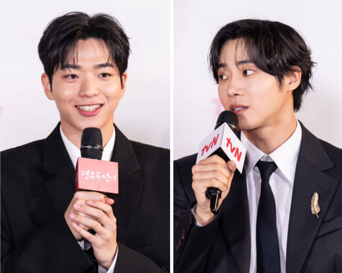 potret Cho Young Woo dan Cha Kang Yoon di press conference drakor Head Over Heels (dok. tvN/Head Over Heels)