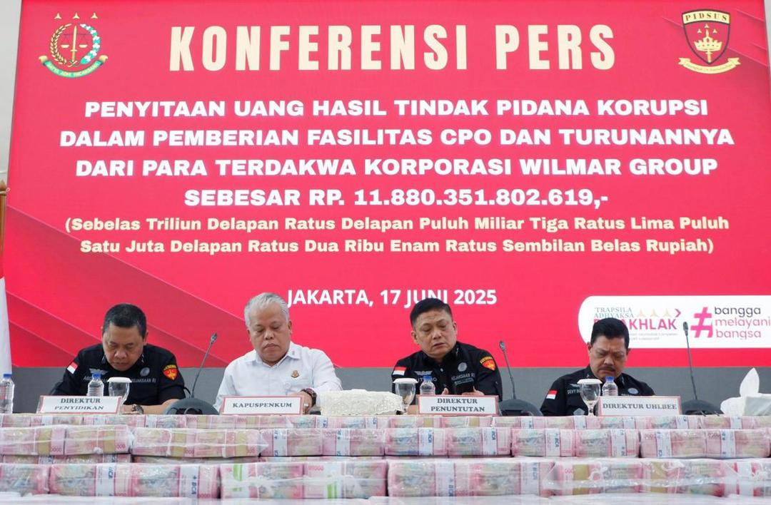 Foto 2 Triliun di Kejagung