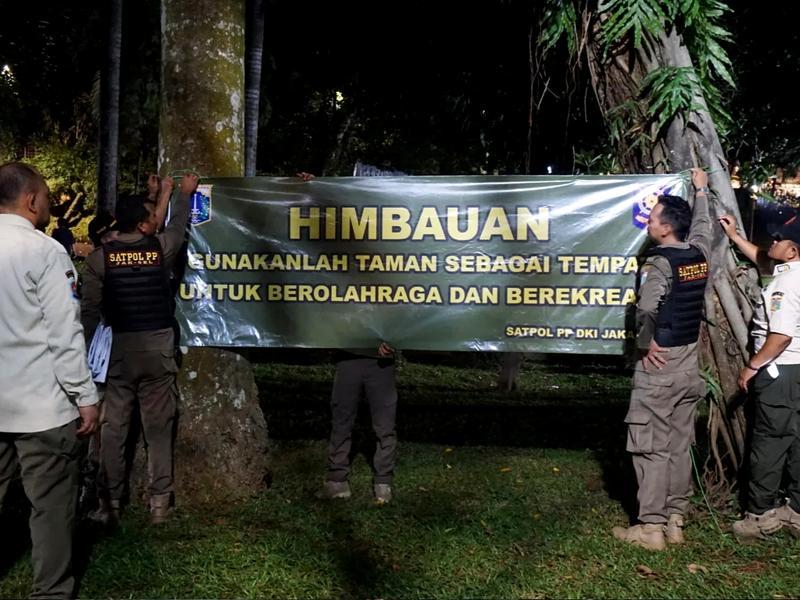 Distamhut Perketat Pengawasan Taman 24 Jam Usai Heboh Pasangan Mesum