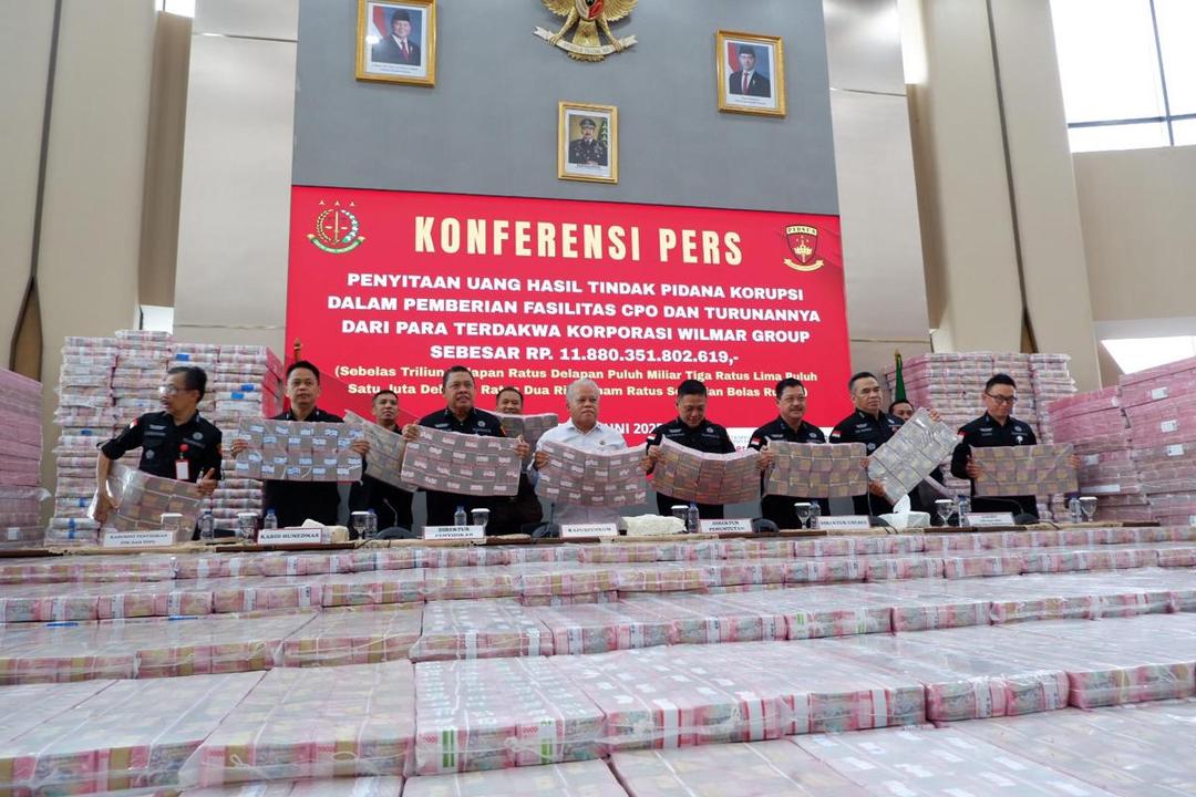 Penampakan uang Triliun