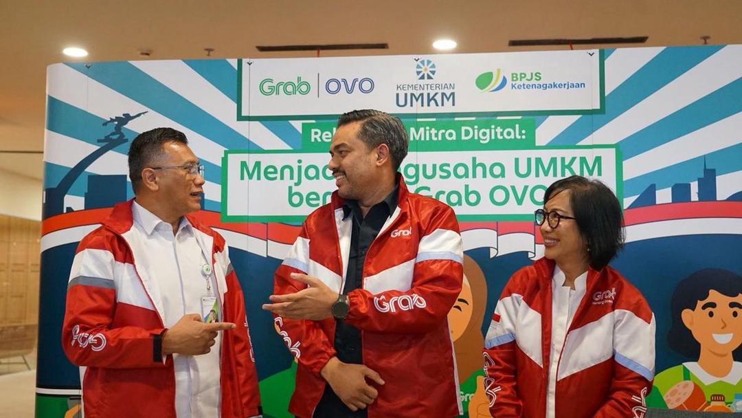 Inisiasi Grab dan Kementerian UMKM, BPJS Ketenagakerjaan Dukung Bantalan Sosial Digital 