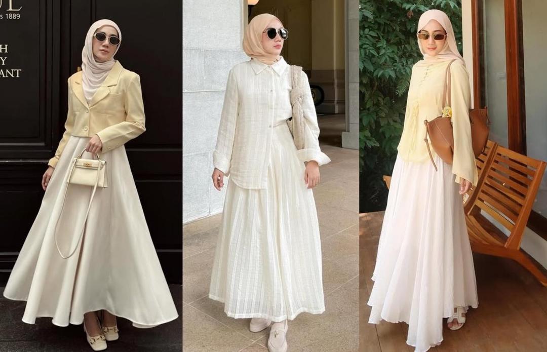 7 Inspirasi OOTD Feminim Elegan Pakai Sunglasses ala Alfi Rosdiana, Berkelas Abis!