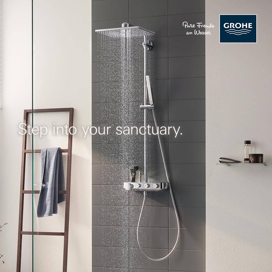 Shower terbaru dari GROHE. (dok. GROHE)