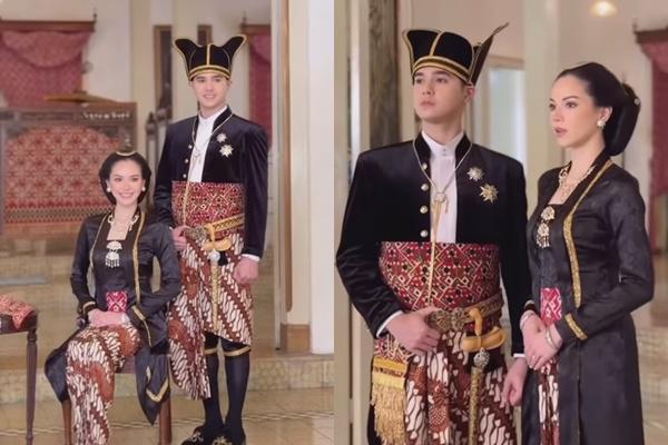 Potret Prewedding Al Ghazali dan Alyssa dengan Adat Jawa yang Regal