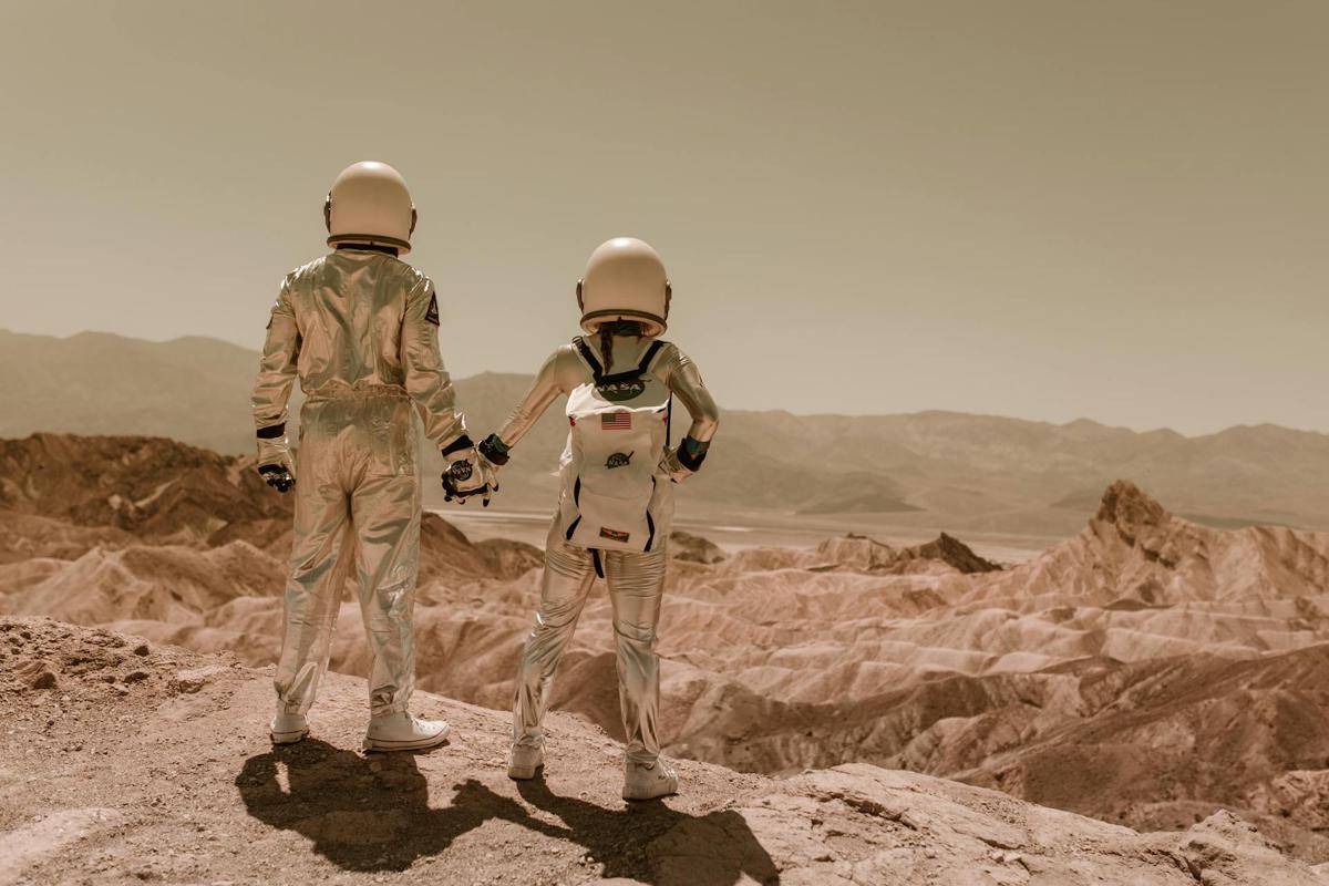 ilustrasi planet Mars