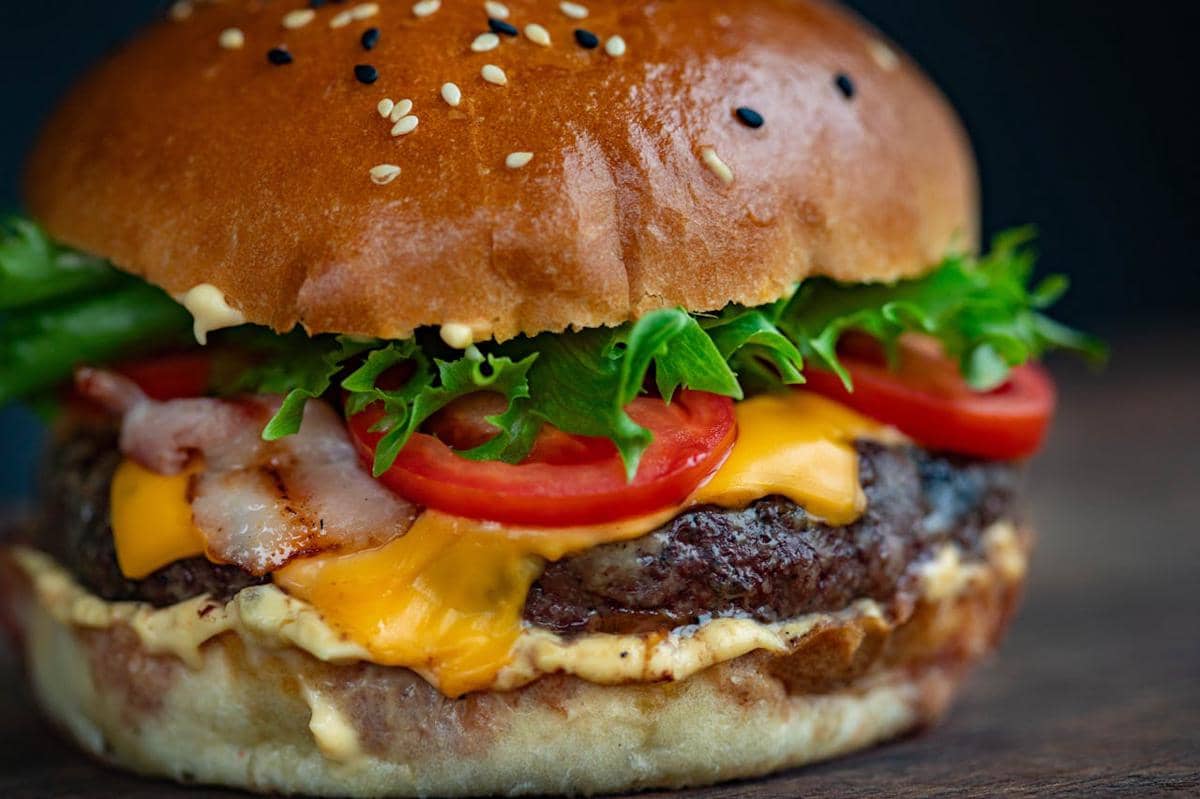 ilustrasi hamburger