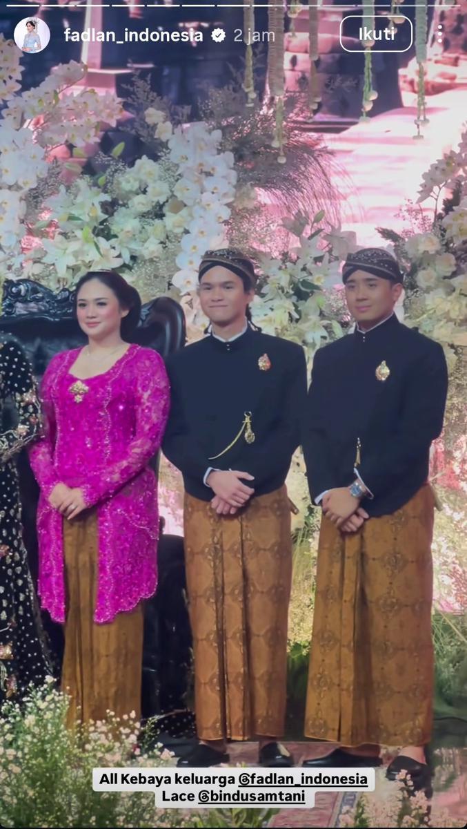 Ngunduh Mantu Al Ghazali dan Alyssa Daguise