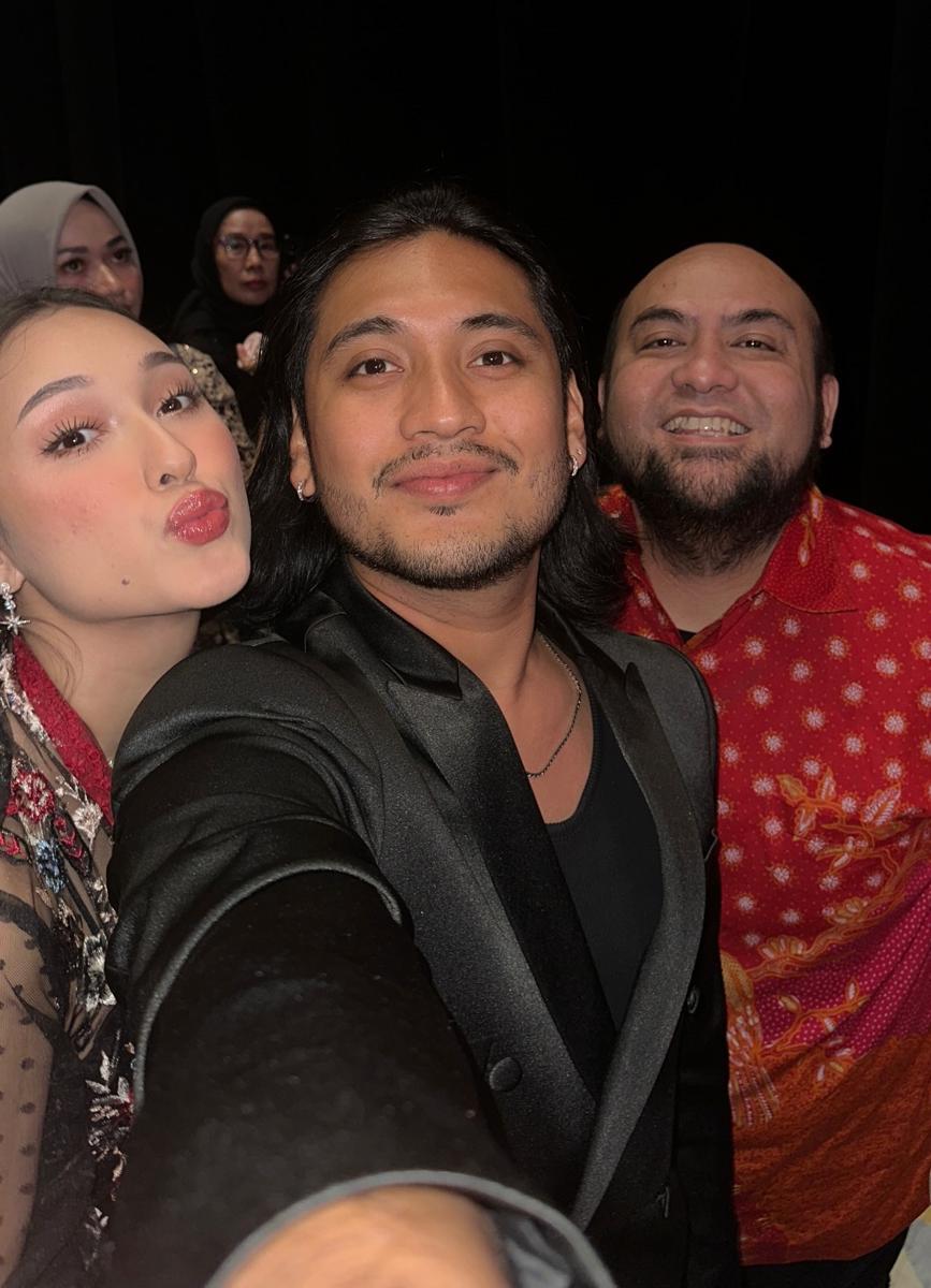 artis di ngunduh mantu Al Ghazali (instagram.com/giorgino_abraham)