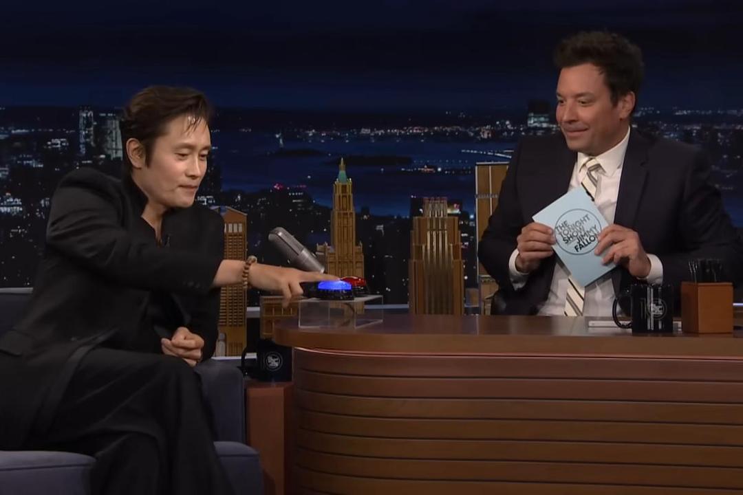 Lee Byung Hun dan Jimmy Fallon