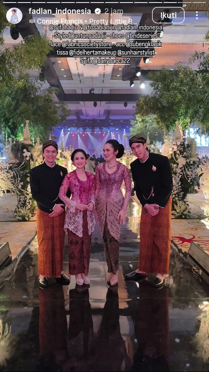 Ngunduh Mantu Al Ghazali dan Alyssa Daguise