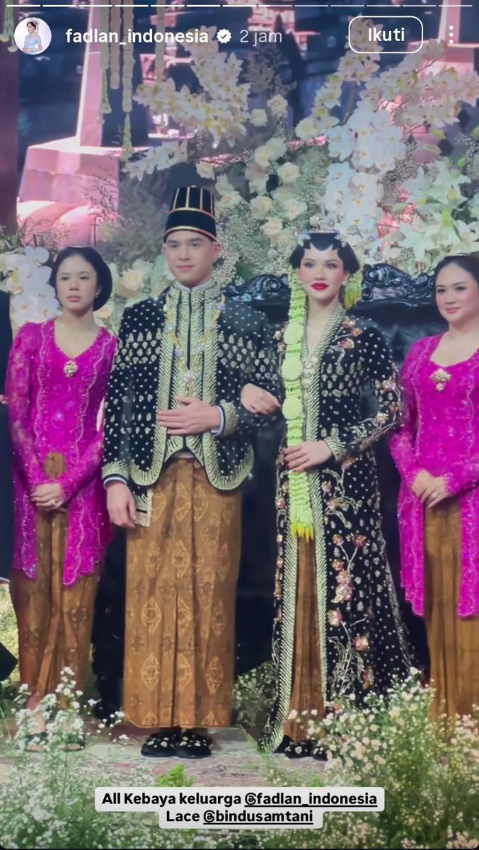 Ngunduh Mantu Al Ghazali dan Alyssa Daguise
