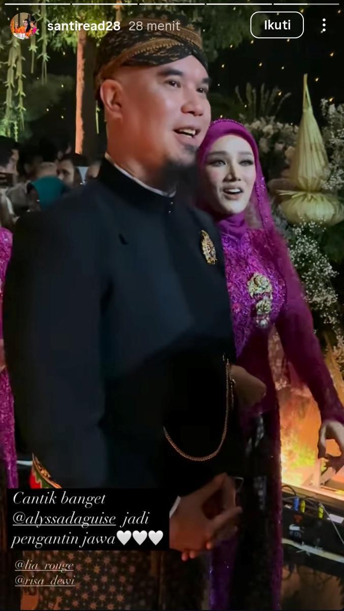 Ngunduh Mantu Al Ghazali dan Alyssa Daguise