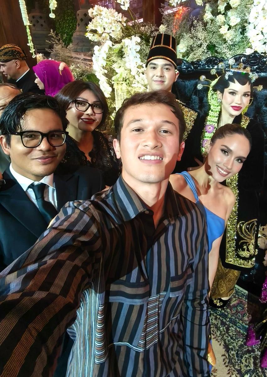 artis di ngunduh mantu Al Ghazali (instagram.com/claurakiehl)