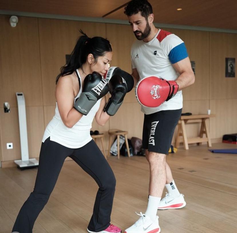 Anggun C. Sasmi latihan kickboxing demi karakater di serial Reacher Season 4 