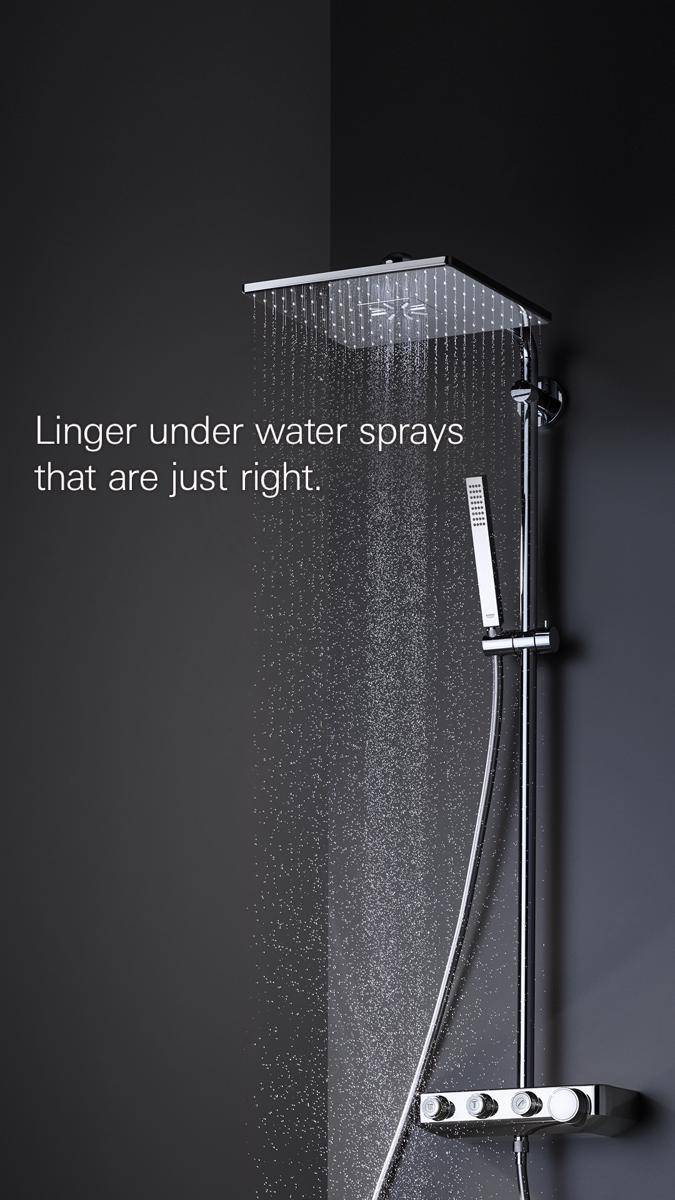 Shower terbaru dari GROHE. (dok. GROHE)