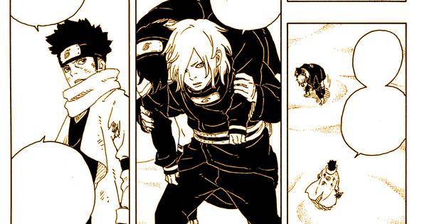 Konohamaru dan Mitsuki membicarakan situasi terakhir mereka - Boruto: TBV