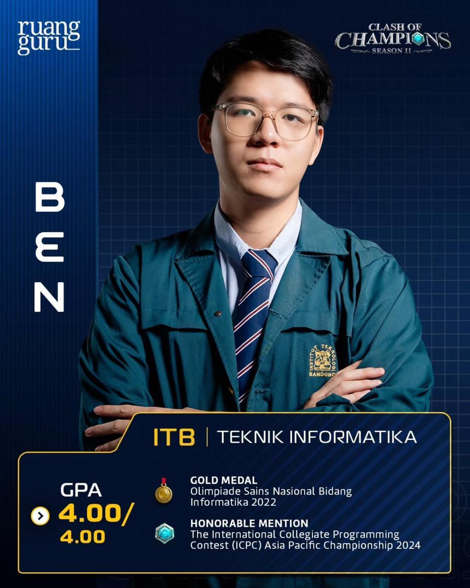 Ben CoC (instagram.com/benedictpresley)