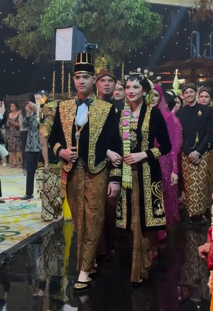 Mulan Jameela di ngunduh mantu (instagram.com/Irmaragesti)