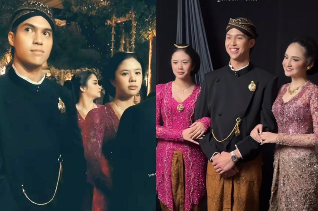 Shafeea Ahmad di ngunduh mantu Al Ghazali dan Alyssa (instagram.com/Mrl_deana repost from Instagram.com/mulanjameela1) | (instagram.com/untungadaaji repost from instagram.com/Syifahadju)