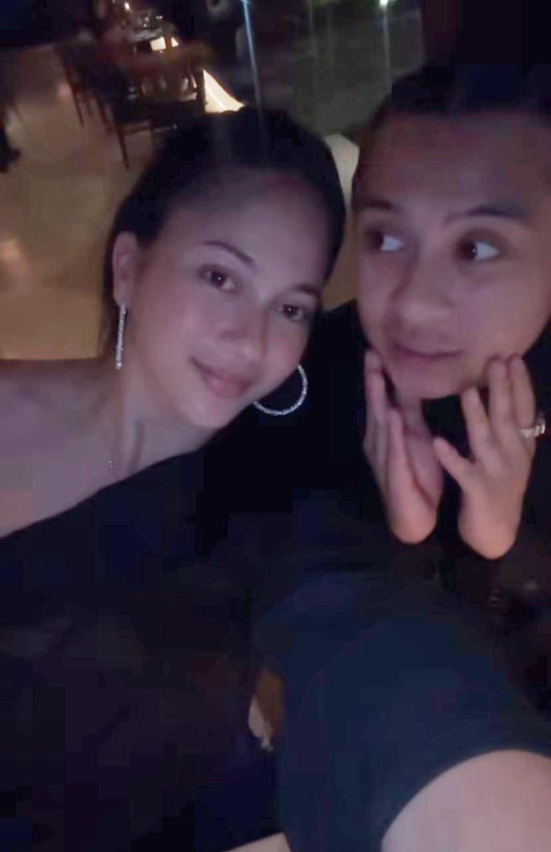 Pasangan artis di ngunduh mantu Al Ghazali dan Alyssa Daguise (instagram.com/sithamarino)
