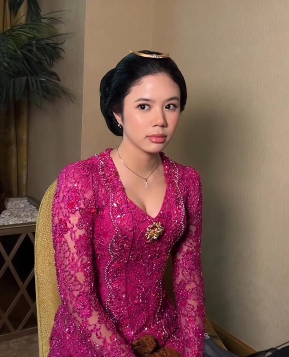 Shafeea Ahmad di ngunduh mantu Al Ghazali dan Alyssa (instagram.com/Andiandalusia)
