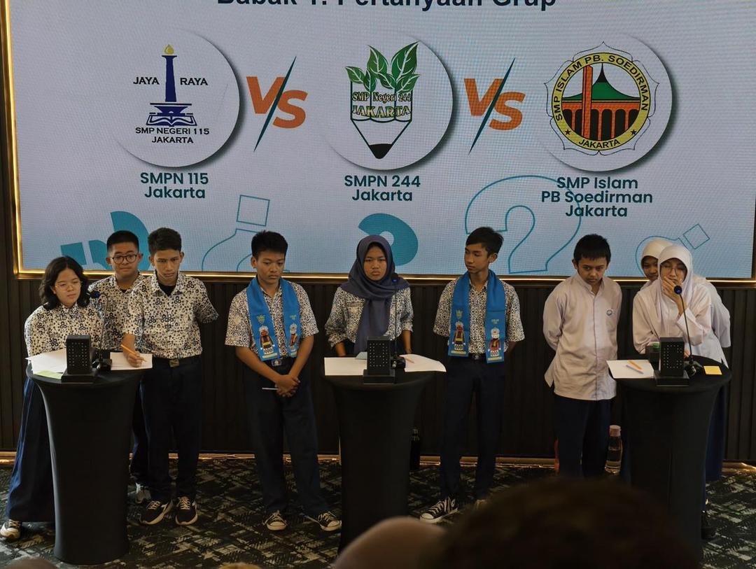 Melibatkan 100 SMP se-DKI Jakarta, Intip Keseruan Kompetisi Teka-teki Gen Alpha 2025