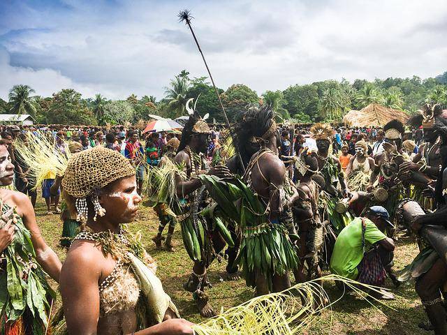 ilustrasi kebudayaan melanesia (pixabay.com/Samathey)