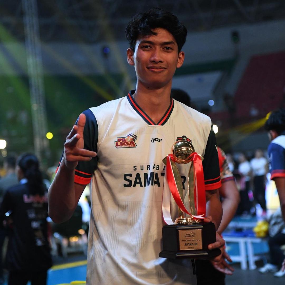 Rama Fazza Fauzan, atlet voli Indonesia