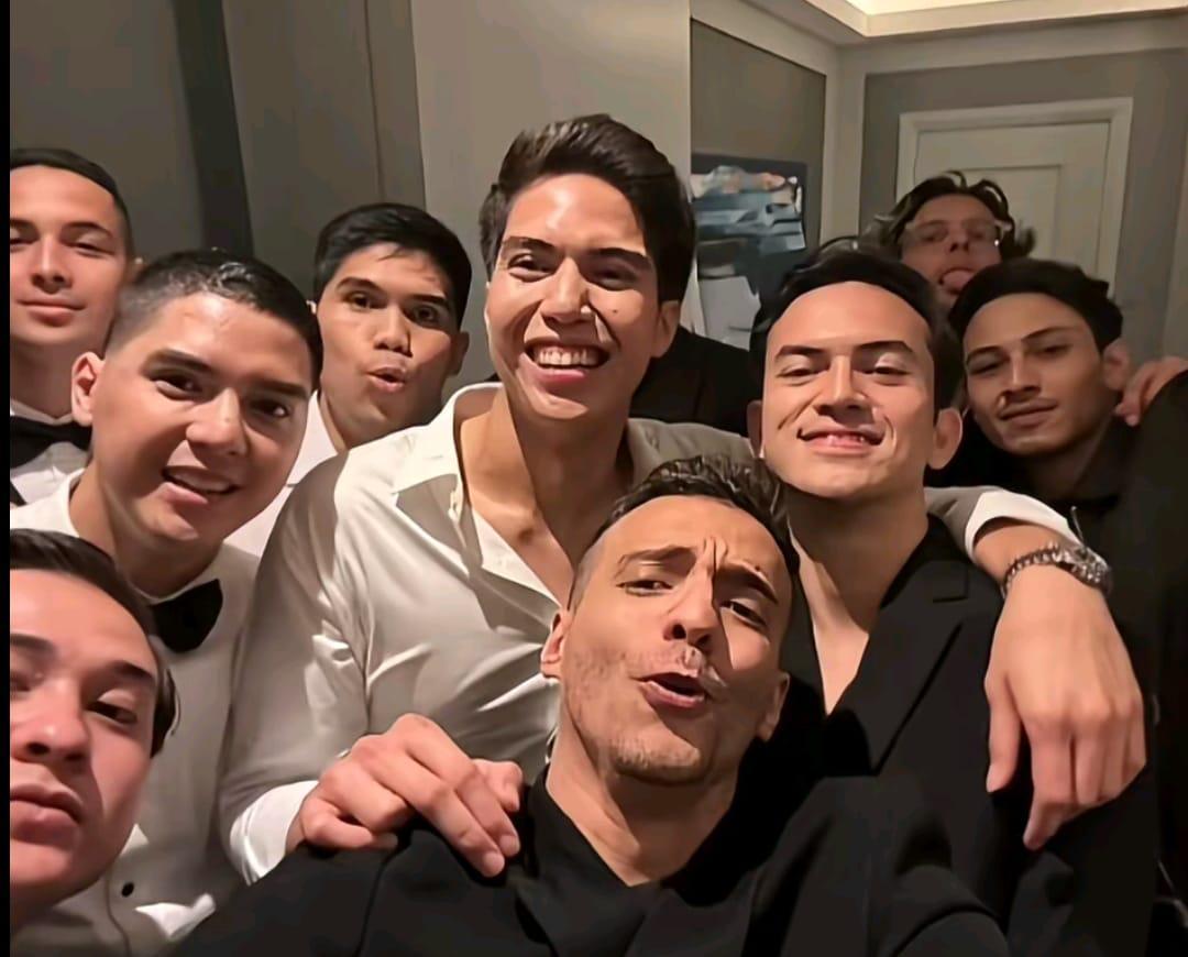 Rizky Nazar di pernikahan Al dan Alyssa (instagram.com/abdullahabdurachman)