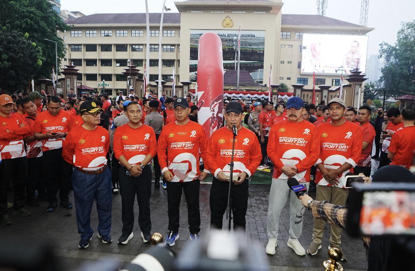 Buka Pekan Olahraga, Kapolri Tegaskan Soliditas Aparat Penegak Hukum 