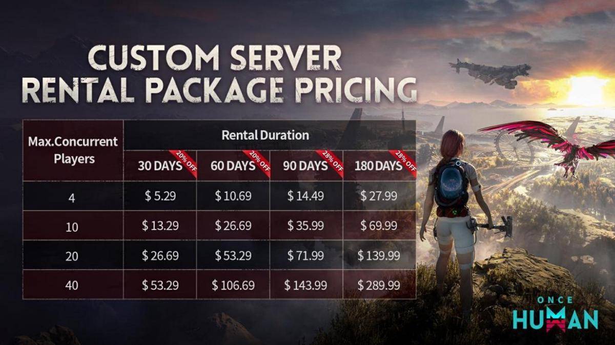 Once Human Custom Server