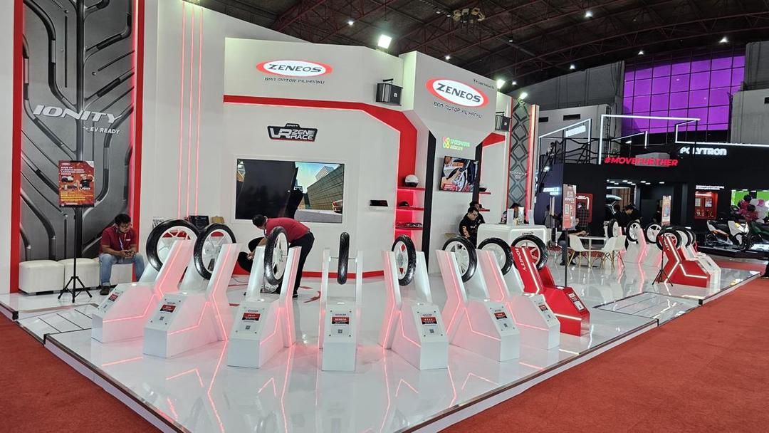 Ban Zeneos Ionity Ukuran Baru Hadir di Jakarta Fair 2025