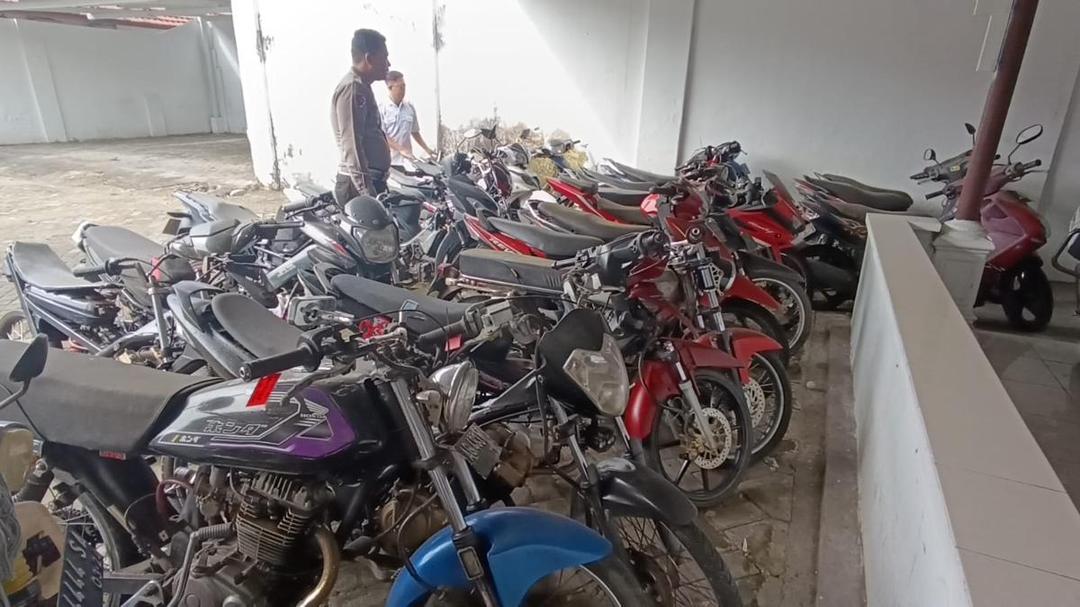 Kejari Tulungagung Bakal Lelang Motor Hasil Tilang Tahun 2021 dan 2022 