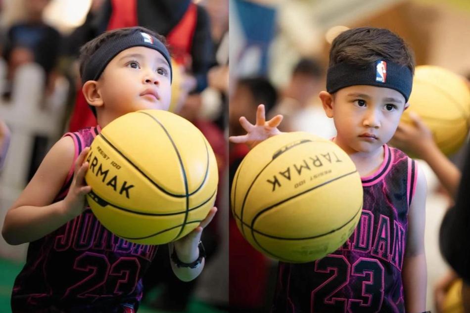 7 Gaya Keren Cipung Main Basket, Menggiring Bola hingga Slam Dunk!