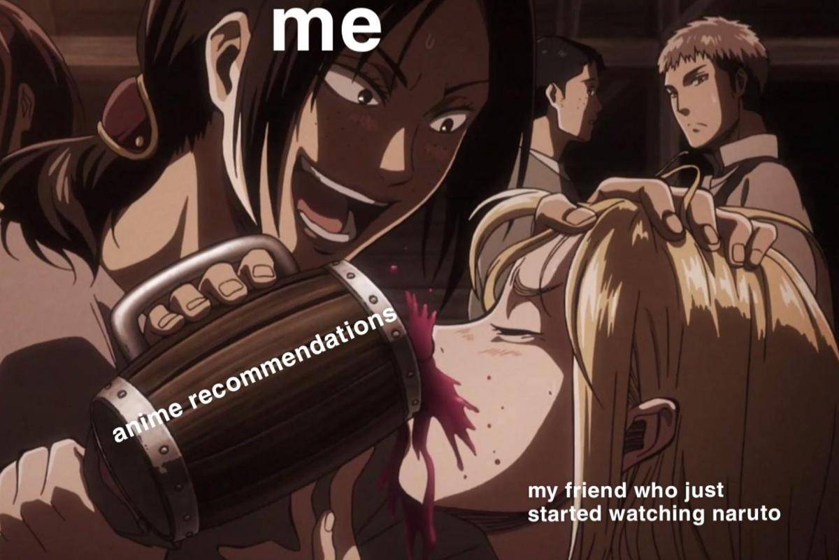 meme anime tema pertemanan (reddit.com/r/Animemes)