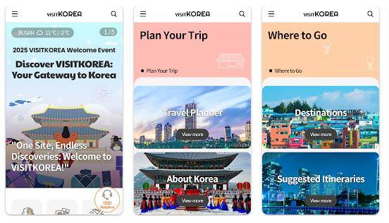 potret aplikasi Visit Korea (play.google.com)