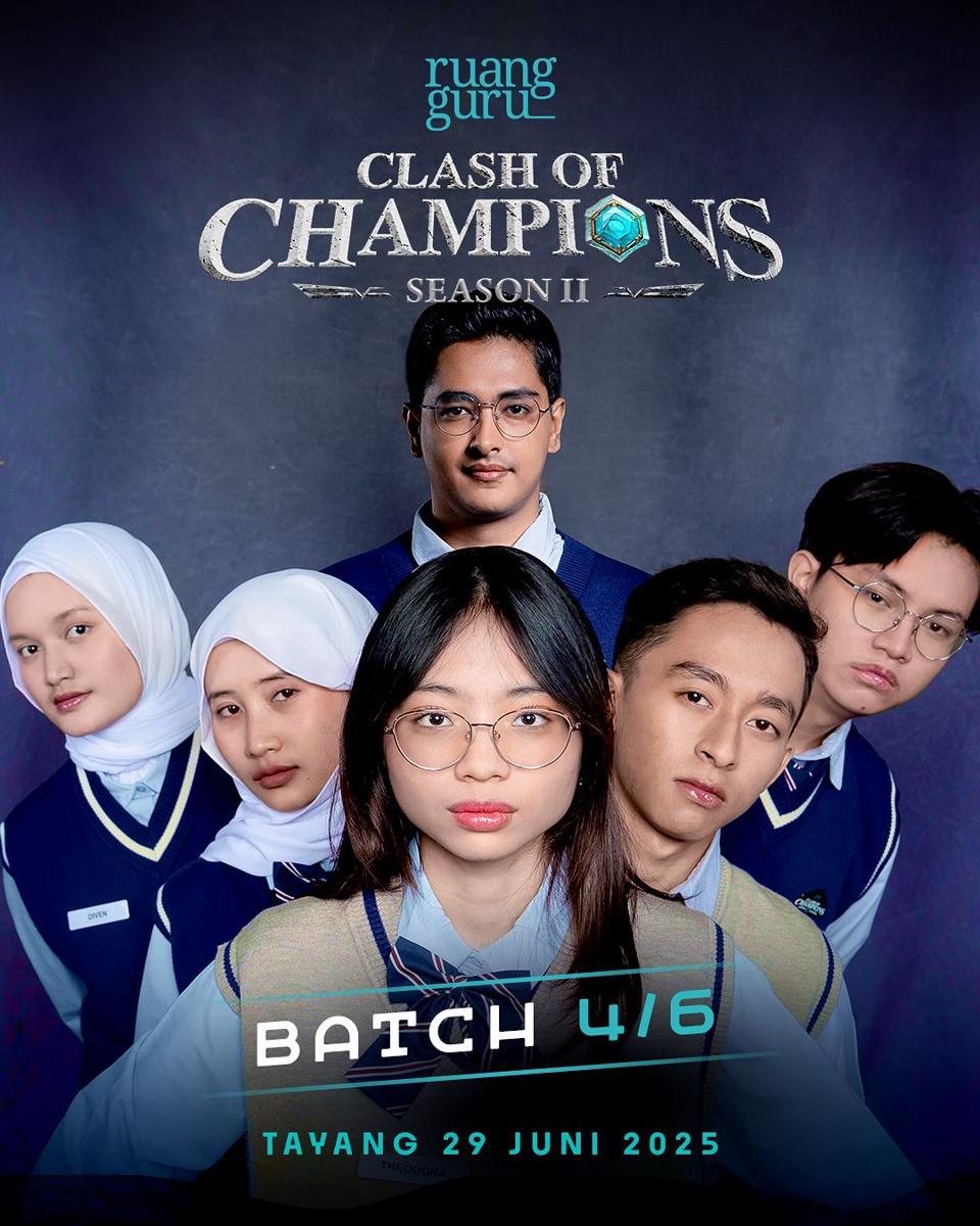 Daftar peserta Clash of Champions Season 2