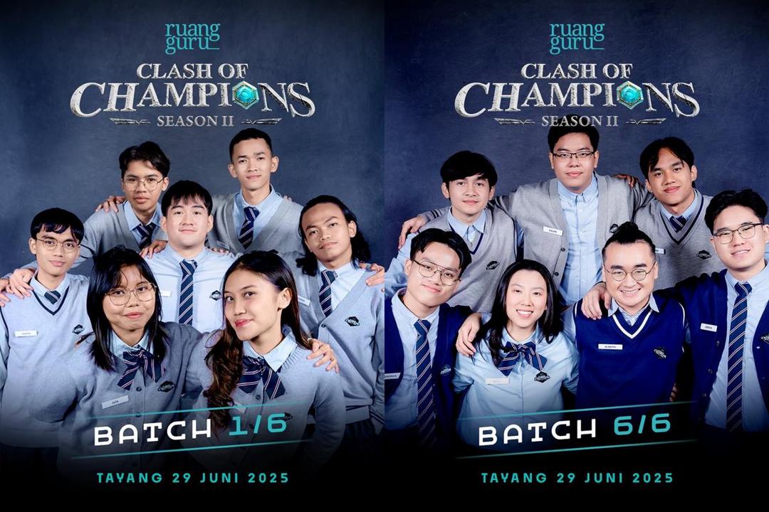 Daftar peserta Clash of Champions Season 2
