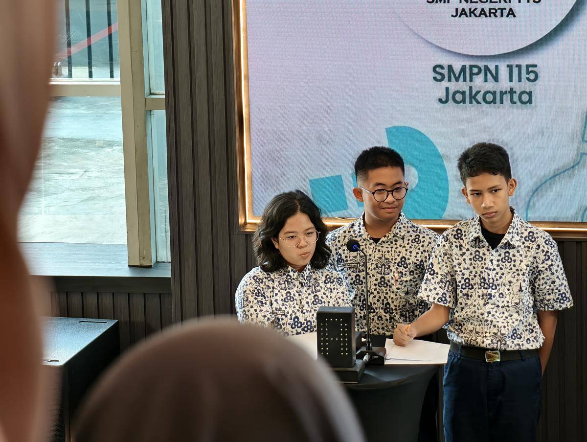 Finalis Teka-Teki Gen Alpha dari SMPN 115 Jakarta (dok. IDN Times/Fatkhir Rozi)