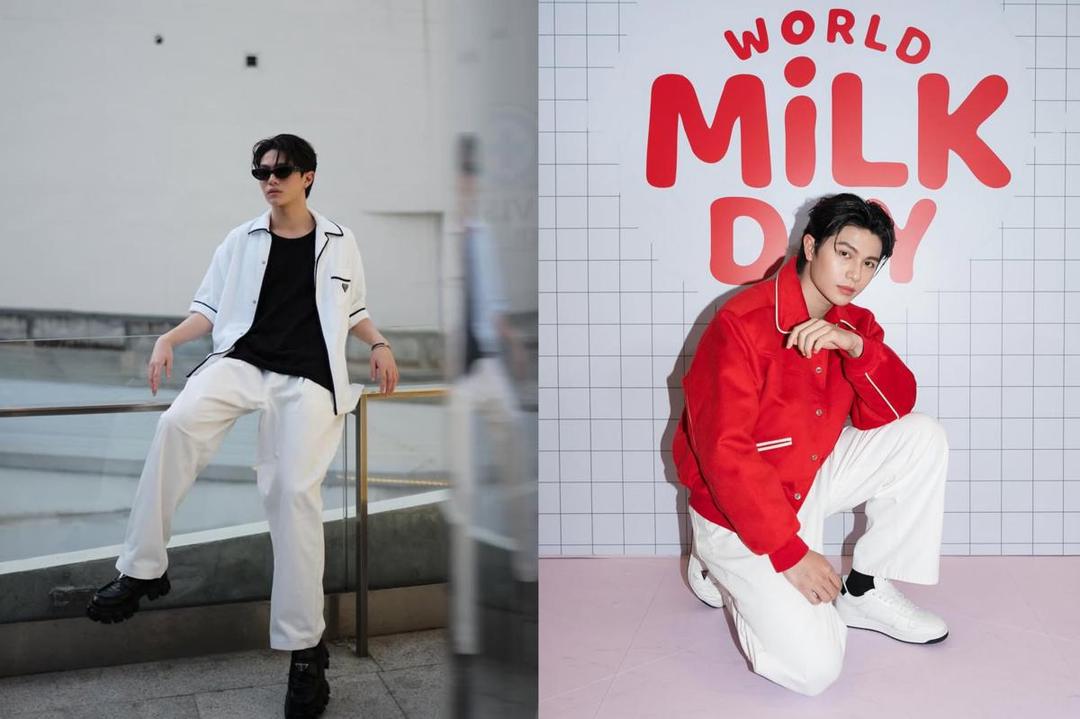 7 Inspirasi Styling White Pants ala William LYKN, Clean Boy Energy!