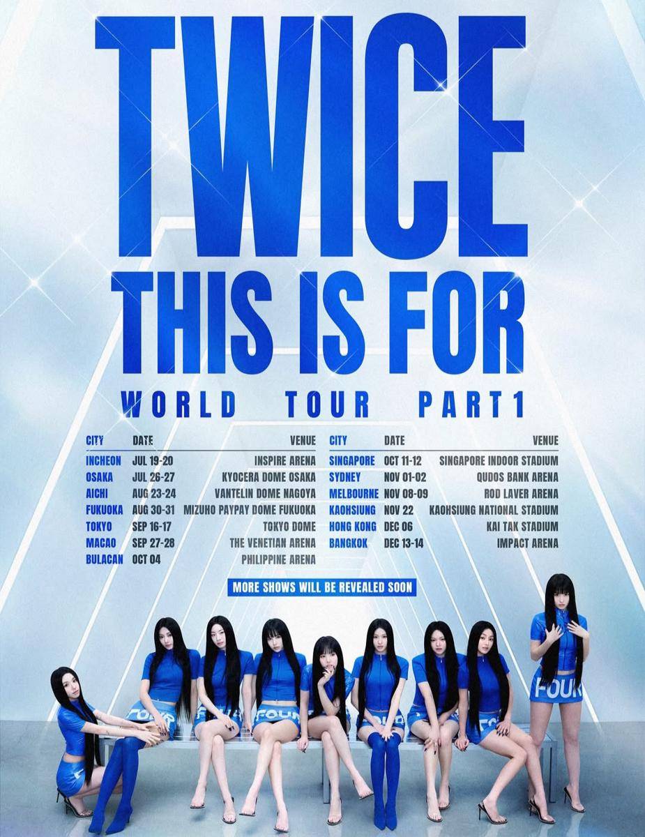 poster tur TWICE THIS IS FOR