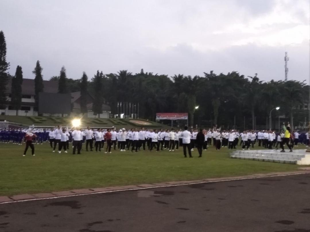 Hari Pertama Retret Kepala Daerah, Senam Pagi hingga Belajar Geopolitik