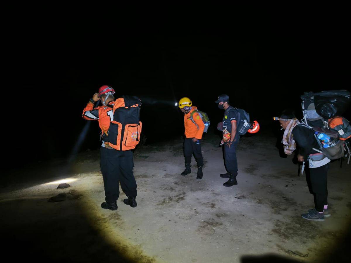 Pendaki Brasil hilang di gunung Rinjani