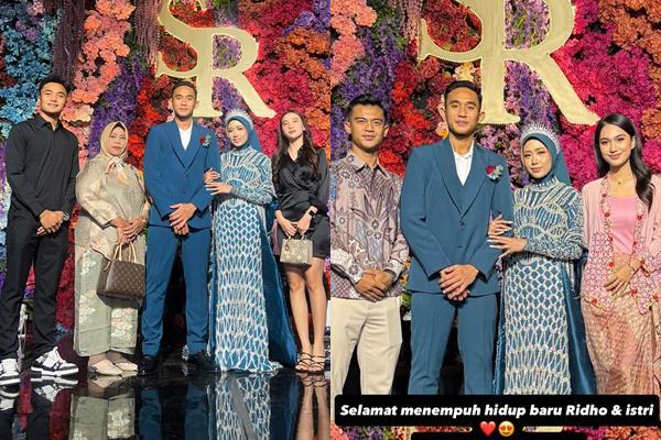 Potret Pesepak Bola di Pernikahan Rizky Ridho, Arhan hingga Marselino