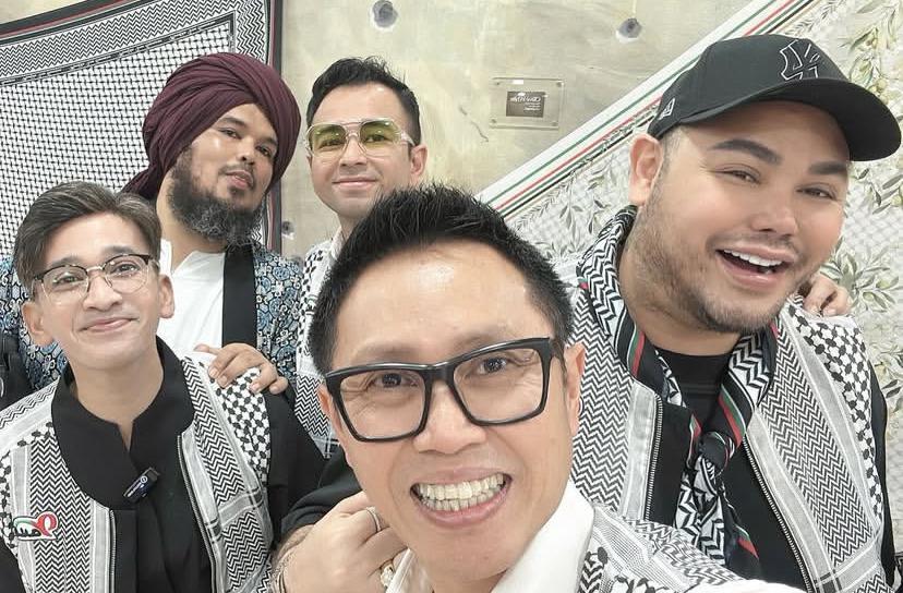 Potret Seleb di Pembukaan Instalasi Fashion Ivan Gunawan untuk Palestina