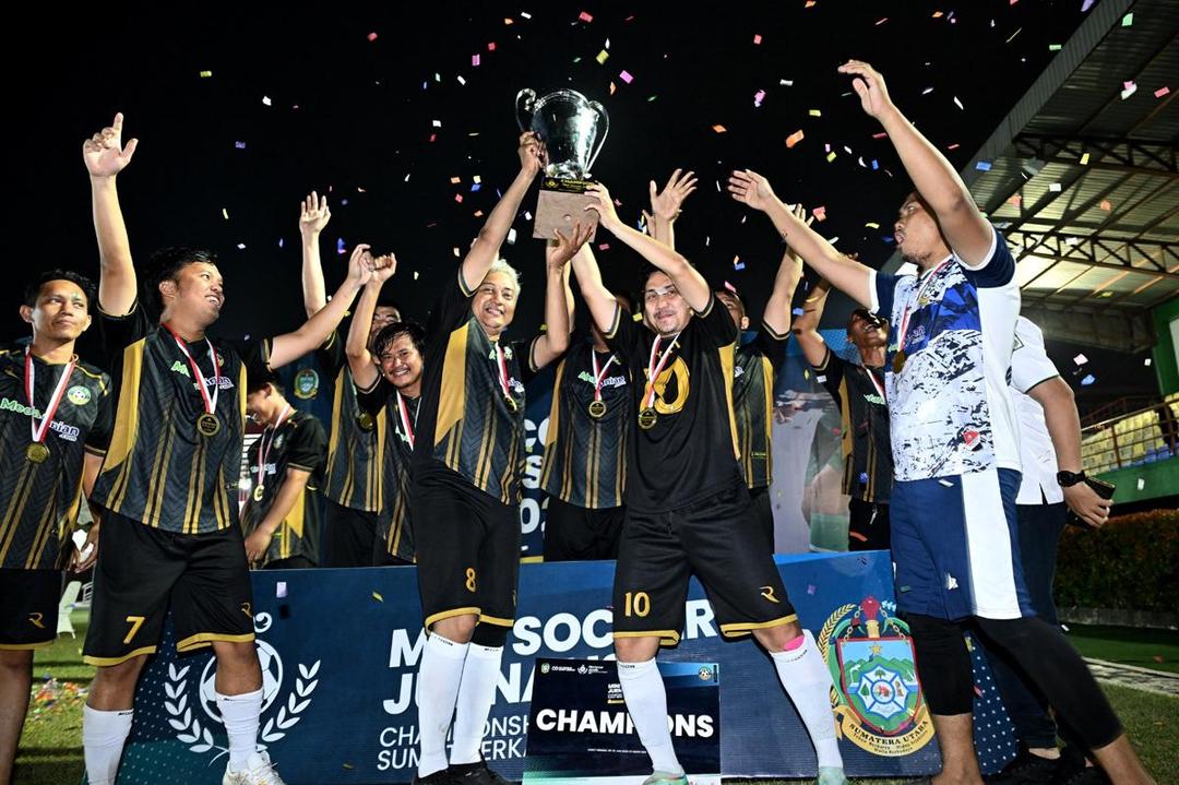 MSJC Kampiun Turnamen Mini Soccer Jurnalis Championship 