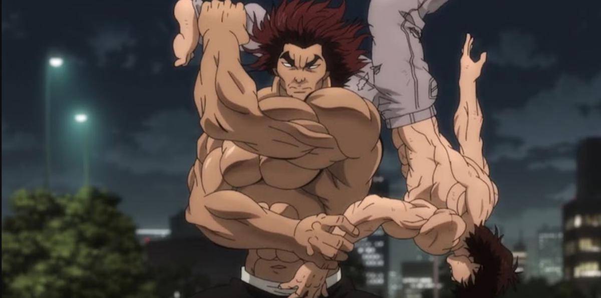 Yujiro Hanma lawan Baki.jpg